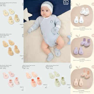 La pomme set bao tay bao chân la pomme puppy aw2022