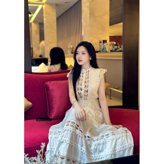 (Order) Váy Thô Kèm Đai Tay Hến, Form Dài