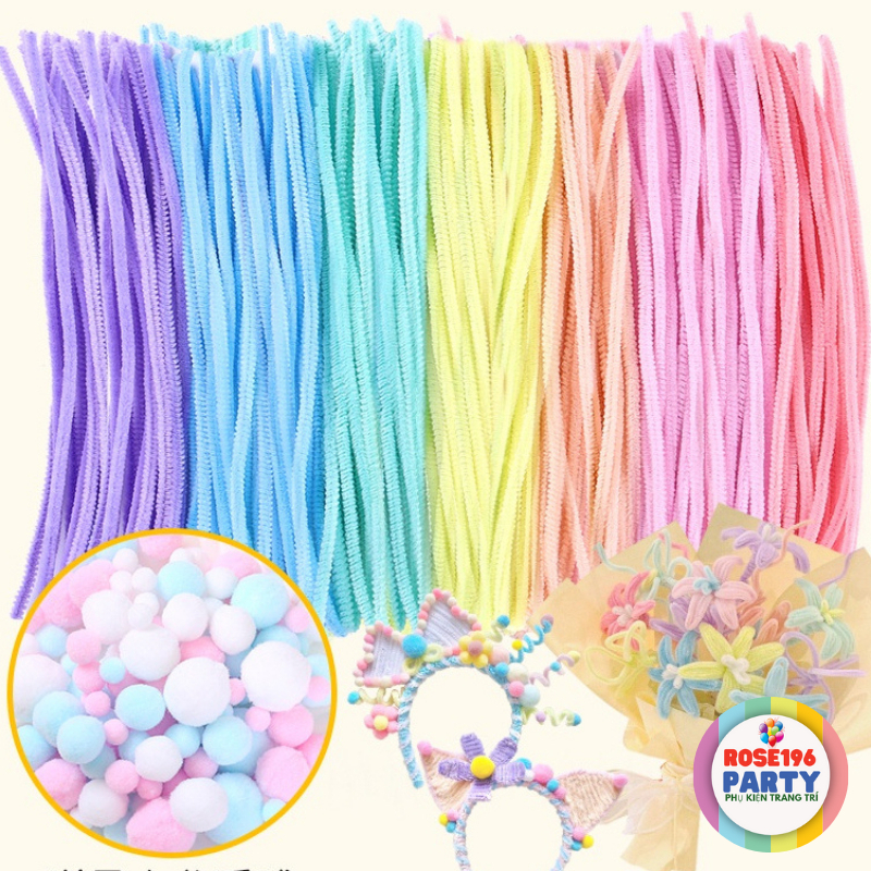 Kẽm nhung, kẽm lông làm đồ handmade, hoa siêu xinh ( DIY) | Trang trí cici |