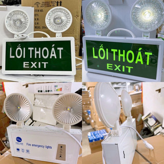 Đèn led chiếu sáng khẩn cấp , sự cố exit - 2 mắt