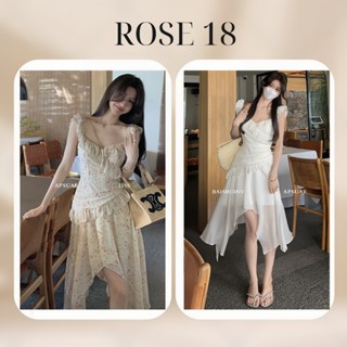 Đầm Nữ Tay Cánh Tiên Dáng Xòe Dài Siêu Tôn Dáng TH154