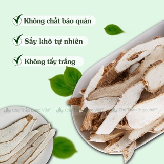 Bạch chỉ khô 100g, thái lát mỏng, trắng, thơm, dùng pha trà, hầm canh - Chợ Thảo Dược Việt