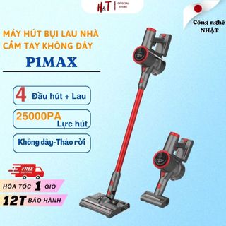 Máy Lau Nhà, Lau Sàn, Máy Hút Bụi Cầm Tay Công Suất Mạnh 350W Đa Năng Không Dây Tốt Như Rowanto