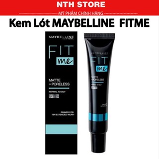  Kem Lót Maybelline Fit Me Kiềm Dầu Ngăn Xuống Tông SPF 20 