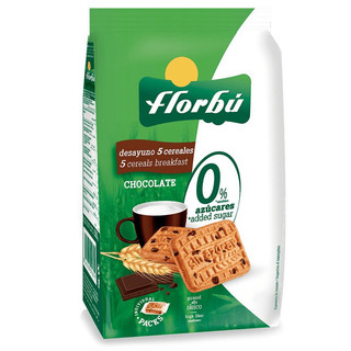 Bánh quy ăn kiêng socola hạt 5 loại ngũ cốc florbu 340g
