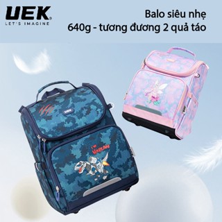 Balo Chống Gù UEK Siêu Nhẹ Chống Thấm Balo Học Sinh Cặp Sách Chống Gù Balo Đi Học Cặp Chống Gù