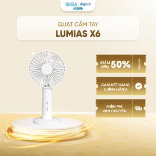 Quạt cầm tay Lumias X6 - Nhỏ gọn, di động