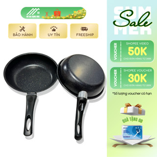 Chảo chống dính 3 lớp cao cấp dùng cho mọi loại bếp với thiết kế tay cầm chắc chắn