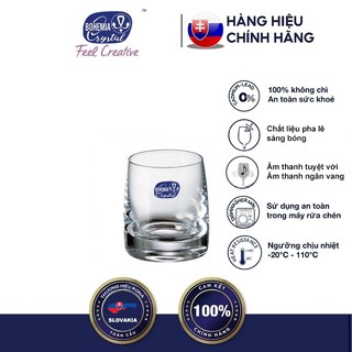 Bộ 6 ly pha lê rượu mạnh 060 ml tiệp khắc