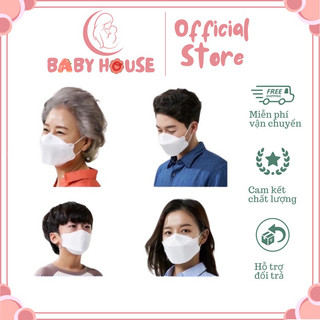 Gói 10 chiếc khẩu trang kf94 4 lớp
