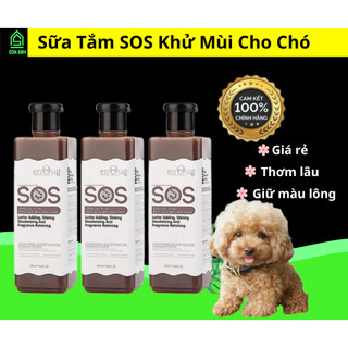 Sữa tắm cho chó sos cho chó poodle nâu 500ml giữ màu lông cao cấp