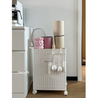 Giỏ đựng đồ có bánh xe gấp gọn, giỏ đưng thảm yogo , giỏ lưu trữ đồ có bánh xe