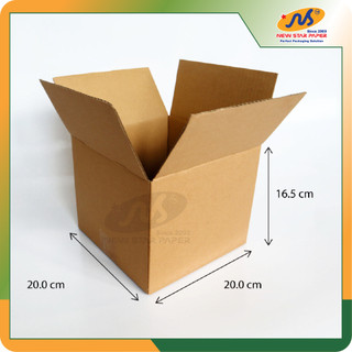 20x20x16.5cm - Combo 10 thùng giấy carton gói hàng
