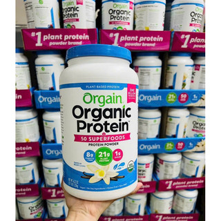 Bột protein hữu cơ Orgain Organic Protein 1.2kg của Mỹ.