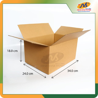 34x24x18cm - Combo 10 thùng giấy carton