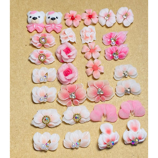SET HOA BỘT NAIL THEO MÀU