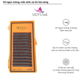 Mi classic mesci 0.15mm - mềm mịn, đen nhánh, nhiều độ cong