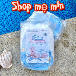 TÃ BƠI-BỈM BƠI CHO BÉ SƠ SINH 6KG- 18kg Quần bỉm bơi sơ sinh SHOP MẸ MIN