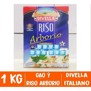 Gạo Ý Hữu Cơ hiệu Divella Riso Arborio Italia 1kg