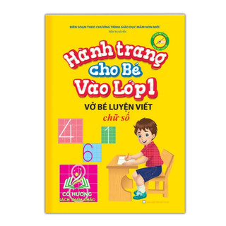 Sách - Hành trang cho bé vào lớp 1 – Vở bé luyện viết chữ số