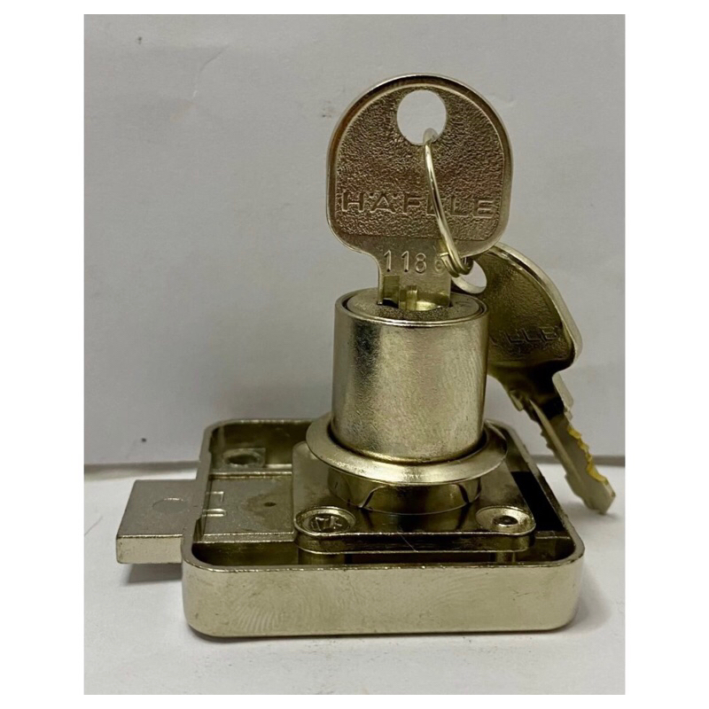 KHOÁ TỦ VUÔNG HAFELE CHÌA THAU 22MM , khoá tủ bàn học , bàn làm việc CAO CẤP