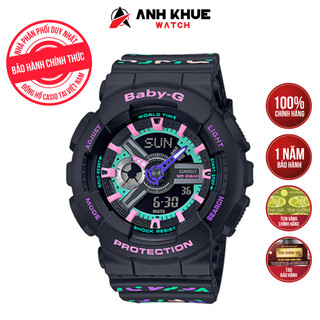 Đồng hồ casio, nữ baby - g ba-110th-1adr