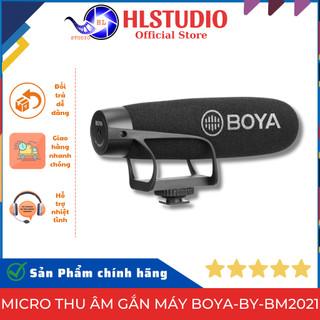 Micro thu âm gắn máy boya by-bm2021 - âm thanh chất lượng cao, nhựa abs siêu bền hl studio