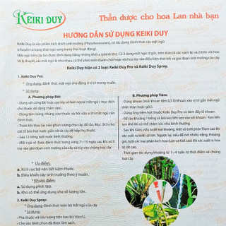 Kích kei Keiki duy đỏ(Pro) kích mầm, chồi phong lan - loại bôi trực tiếp tuýp 15ml