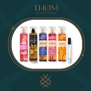 Xịt Thơm Toàn Thân Bath & Body Works Strawberry Pound Cake | Blueberry Bundt Cake | Pumpkin Swirl Cake | Iced Lemon