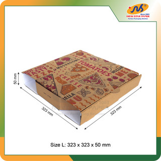 Size L - 32x32x5cm - Bó 10 hộp giấy đựng bánh pizza