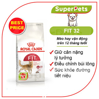 Hạt Royal Canin Fit 32 Cho Mèo Trưởng Thành Vận Động Thường Xuyên SUPERPETS VIỆT NAM