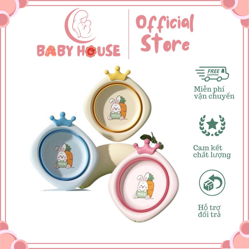 Chậu gấp gọn hổ/ thỏ