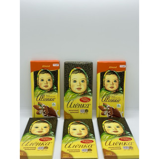 Socola em bé 90g , socola sữa Alionka Nga