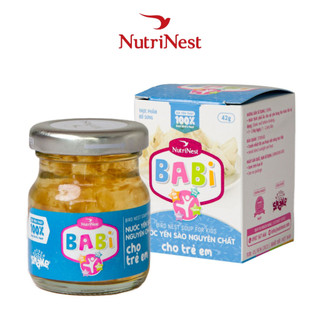 Babi Nước Yến Sào Cho Trẻ Em Sợi Yến Thật 100% - NUTRINEST - Hũ Đơn (42g)