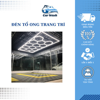 Đèn tổ ong trang trí, decor phòng trưng bày, bán hàng, chăm sóc xe, phòng tập siêu sáng 850W