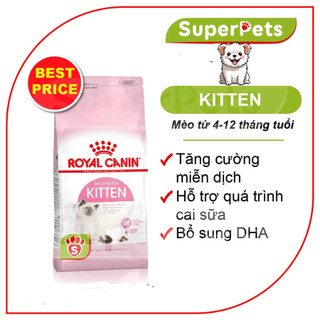 [ CHIET 1kg] Thức Ăn Cho Mèo Royal Canin BABYCAT, KITTEN, INDOOR, FIT32 Nhập Pháp SUPERPETS VIỆT NAM