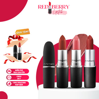 Son thỏi m.a.c mịn lì, m.a.c matte, powder kiss lipstick dạng thỏi bảng màu mới nhất chuẩn herly