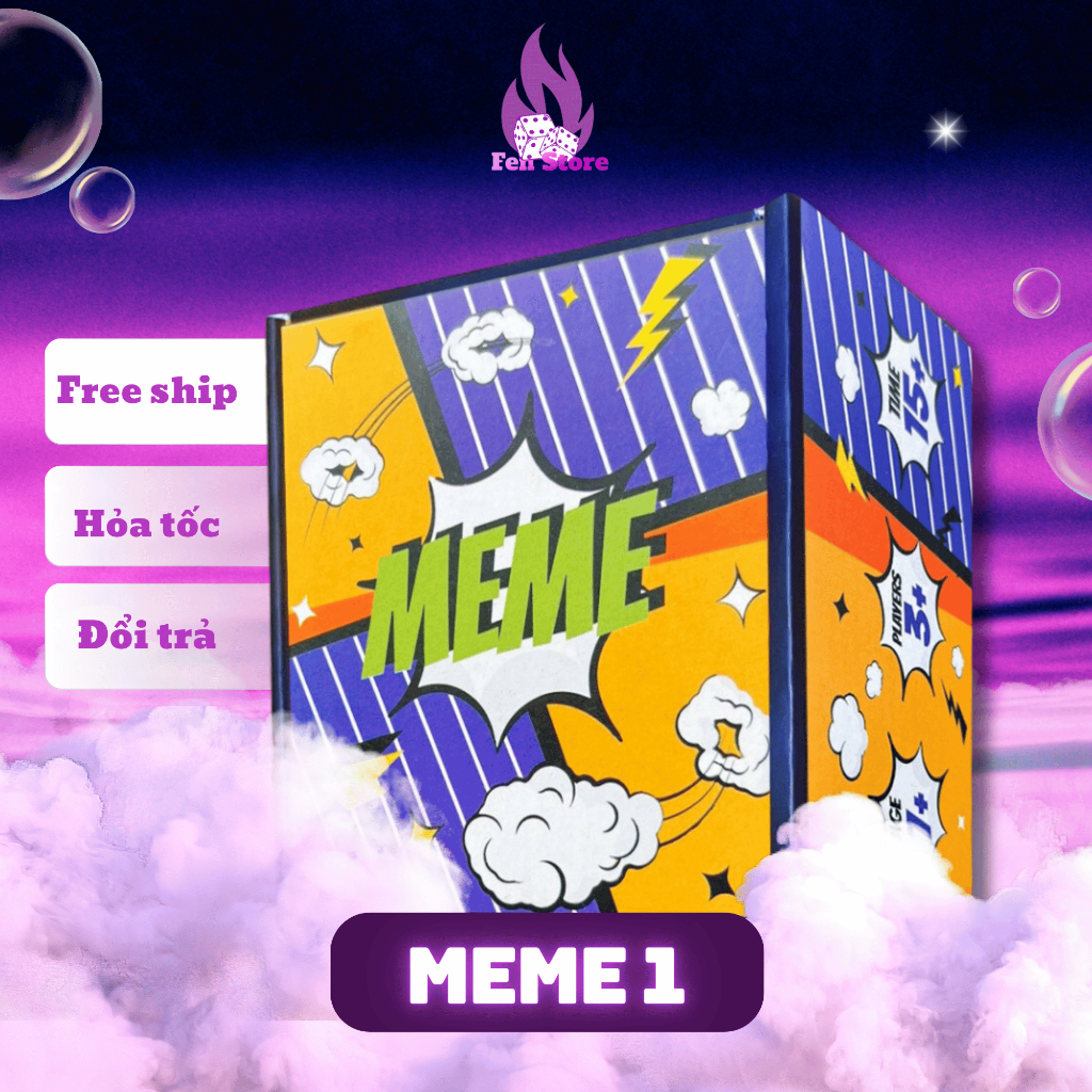 [MEME] Bộ bài MEME 100 lá Quẩy Lên - Bạn Êi, bộ boardgame vui vẻ dành cho nhóm bạn bè