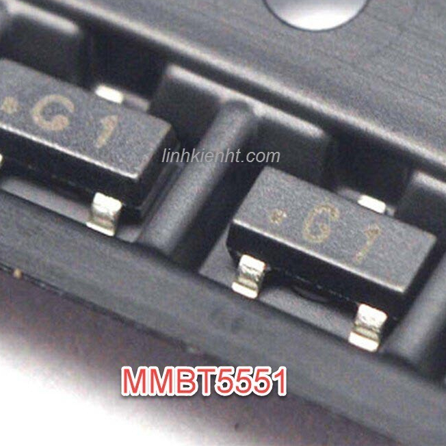 [COMBO 20 chiếc] Transitor NPN 2N5551 G1 0.6A 160V SOT-23 2n5551 dán