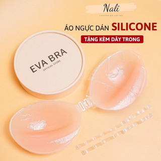 Áo Ngực Dán Silicon Cài Trước Tạo Khe Giúp Nâng Ngực Hiệu Quả Tặng Kèm Dây Trong Suốt NL008