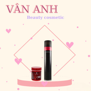 Gôm Xịt Tóc Nam LUXURY + Sáp Vuốt Tóc Nam Ósis