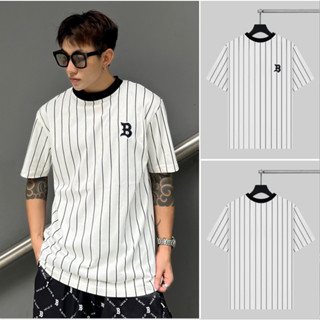 Áo phông nam nữ The Bad God Baseman cotton kẻ sọc mẫu mới cực đẹp dễ phối đồ cho boy phố