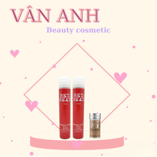 Gôm xịt tóc tigi bed head 360ml + sáp vuốt tóc nam tigi