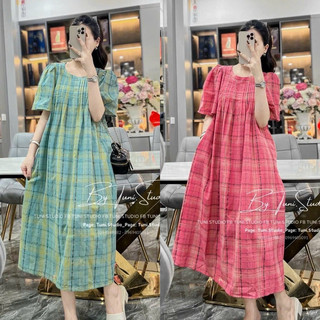 ĐẦM MAXI BABYDOLL CARO (KÈM VIDEO HÌNH THẬT)