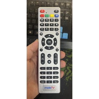 Điều khiển đầu thu mobi TV  - hàng chính hãng - bh 3 tháng lỗi 1 đổi 1