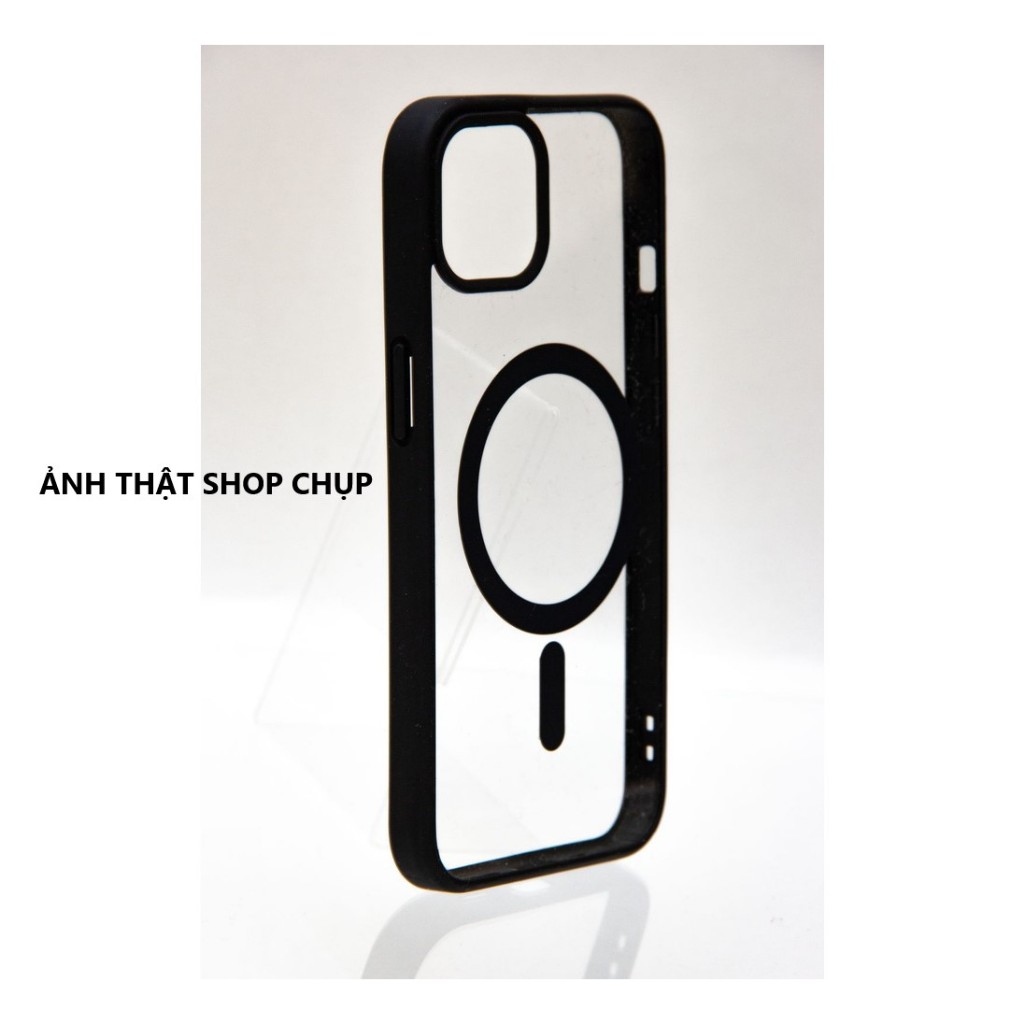 Ốp lưng iphone 16/15/14/13/12/11/Pro/Max/Plus/Xs/X/XR/7/8 trong suốt, từ tính, hỗ trợ sạc không dây | BigBuy360 - bigbuy360.vn