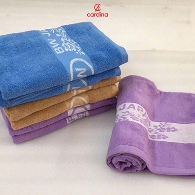 Khăn tắm CARDINA chất liệu 60% sợi tre cao cấp kết hợp 40% cotton siêu mềm giao màu ngẫn nhiên 3KTA01 3KTA02