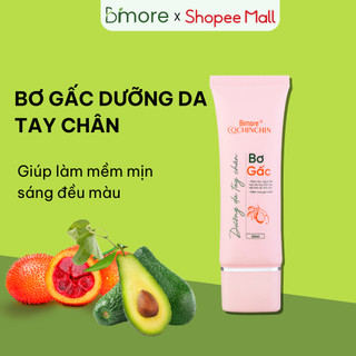 Dưỡng da tay bơ gấc Bimore giúp làm mềm mịn tay sáng đều màu tuýp 50ml