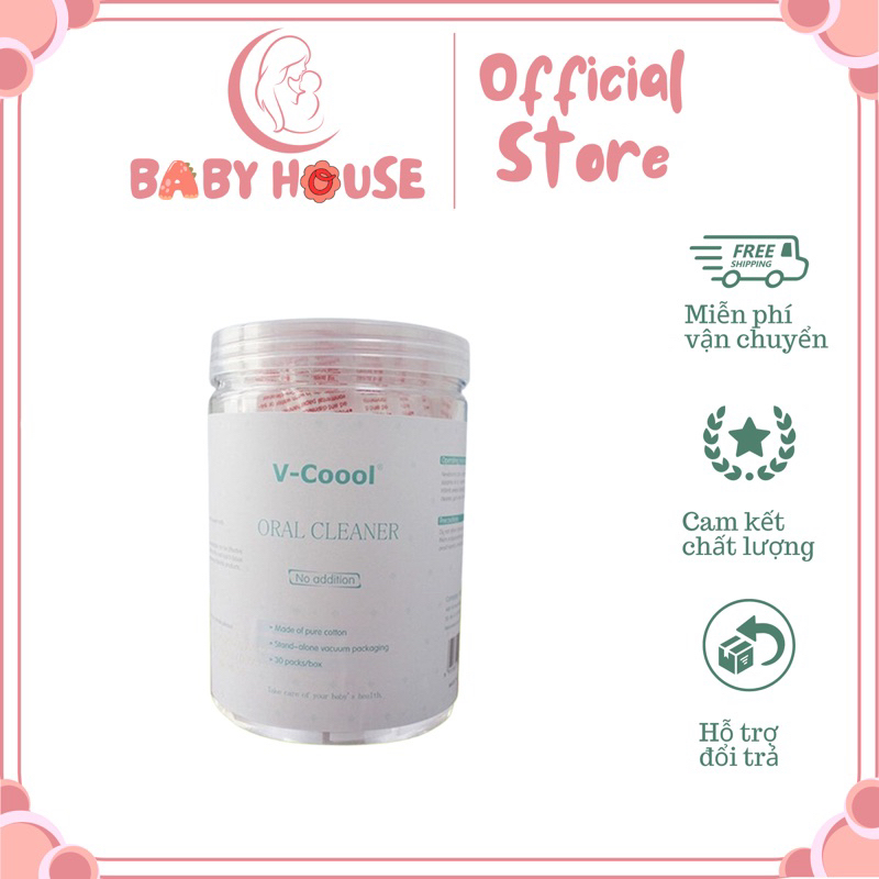 tưa lưỡi Vcoool ( hộp 30 que)