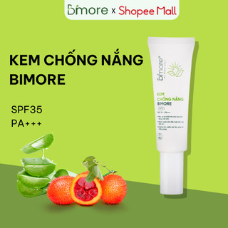 Kem Chống Nắng Bimore SPF 35 - PA+++ Dưỡng Da Và Ngăn Tia UVA & UVB Tuýp 50ml
